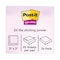 Post-It Pads in Energy Boost Collection Colors, 3" x 3", 90 Sheets/Pad, PK24 65424SSAU - alternate 2